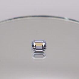Natural White Sapphire - 1.20ct Emerald Cut