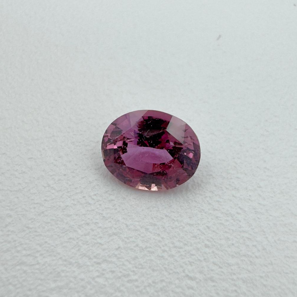 Natural Brownish Pink Sapphire – 1.23 ct Oval - Image 5