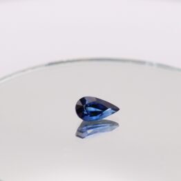 Natural Sri Lankan Blue Sapphire – 2.09ct Pear Cut Vivid Blue