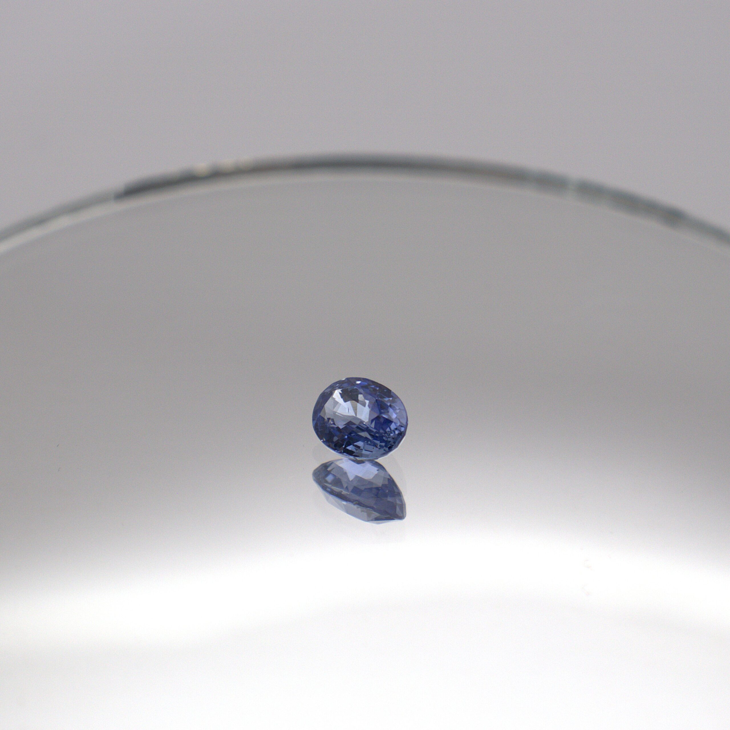 Natural Ceylon Blue Sapphire - 1.07ct Oval - Image 4
