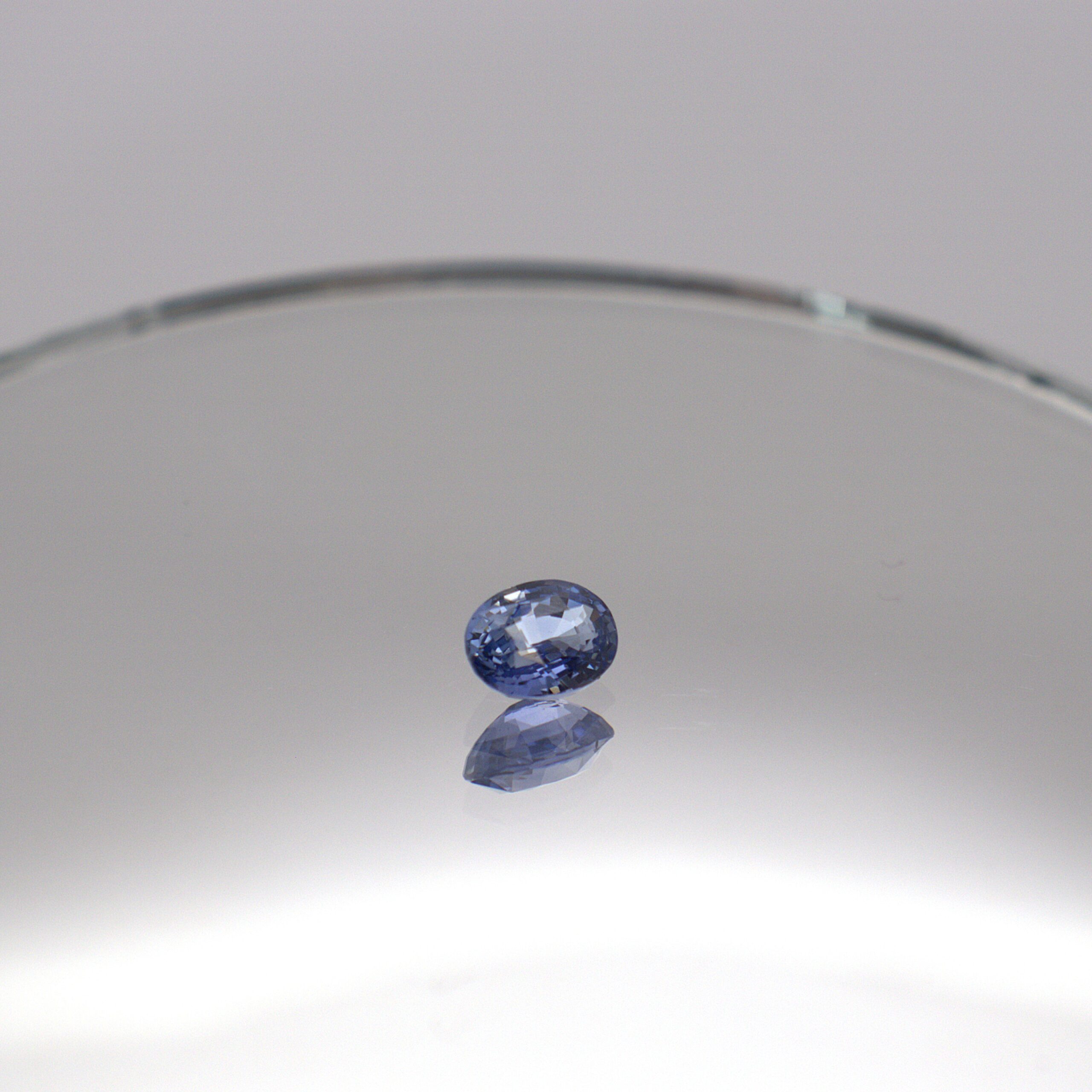 Natural Ceylon Blue Sapphire - 1.07ct Oval - Image 5