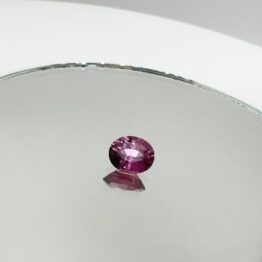 Natural Brownish Pink Sapphire – 1.23 ct Oval