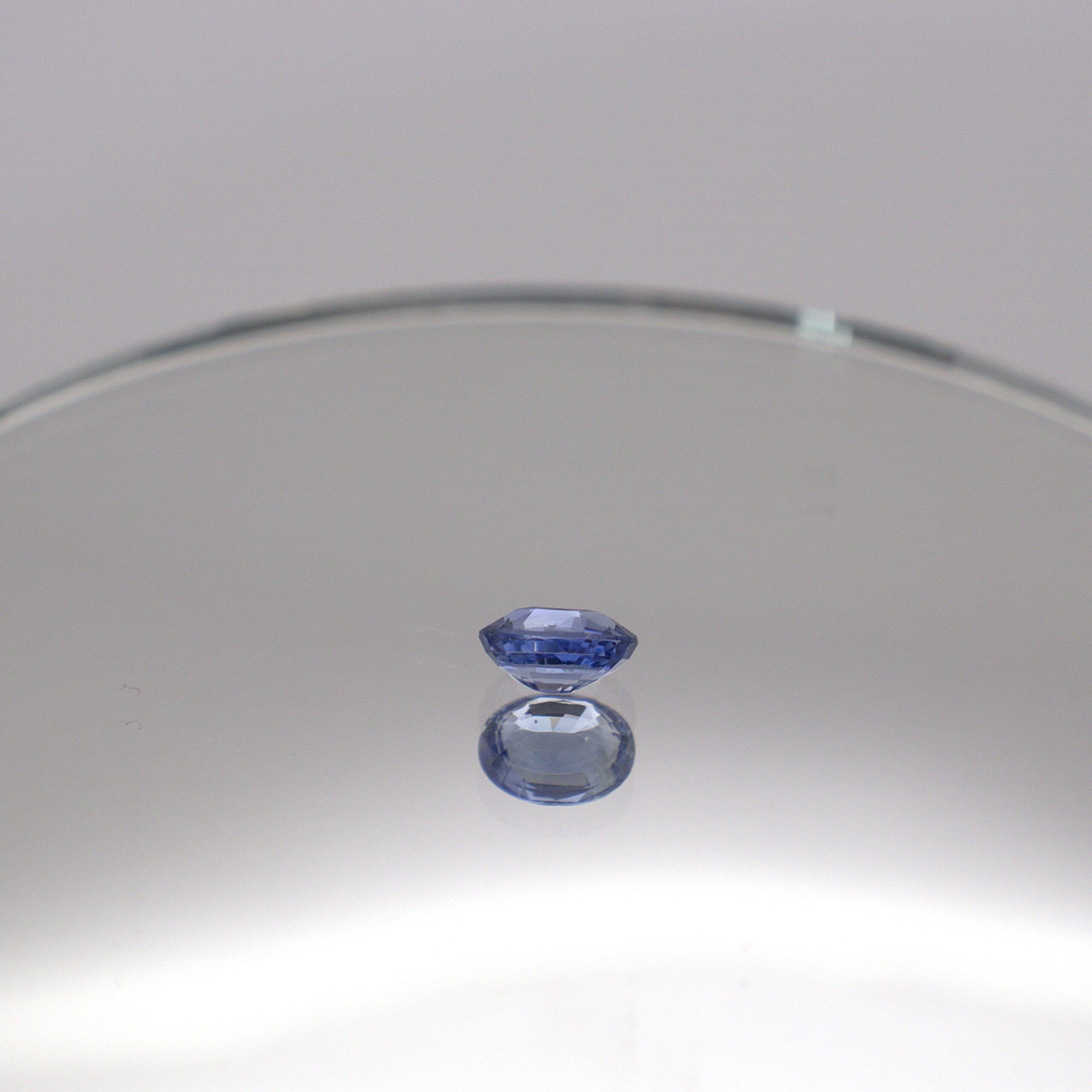 Natural Ceylon Blue Sapphire - 1.07ct Oval - Image 6