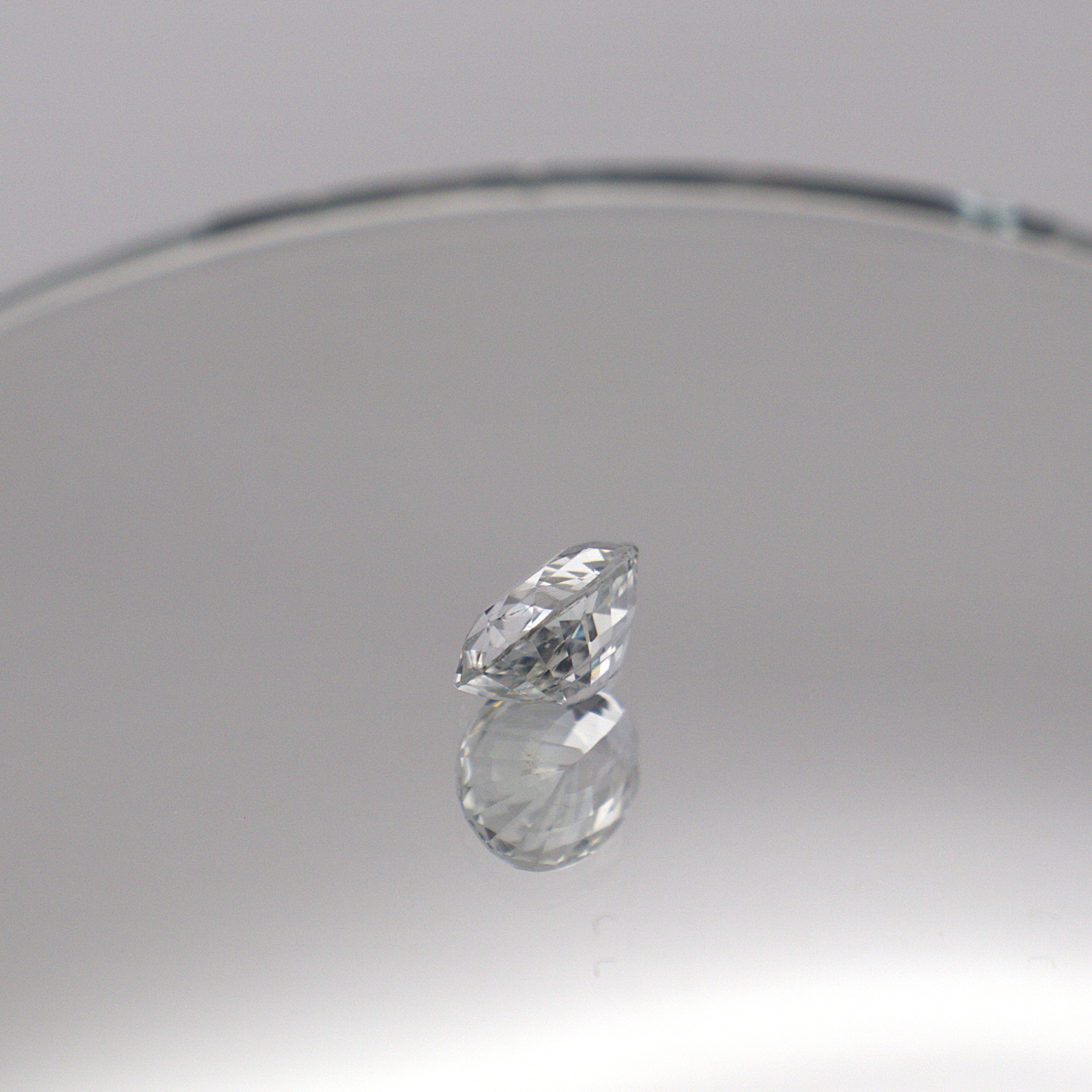 Natural White (Colourless) Sri Lankan Sapphire – 2.33 Ct Oval - Image 7