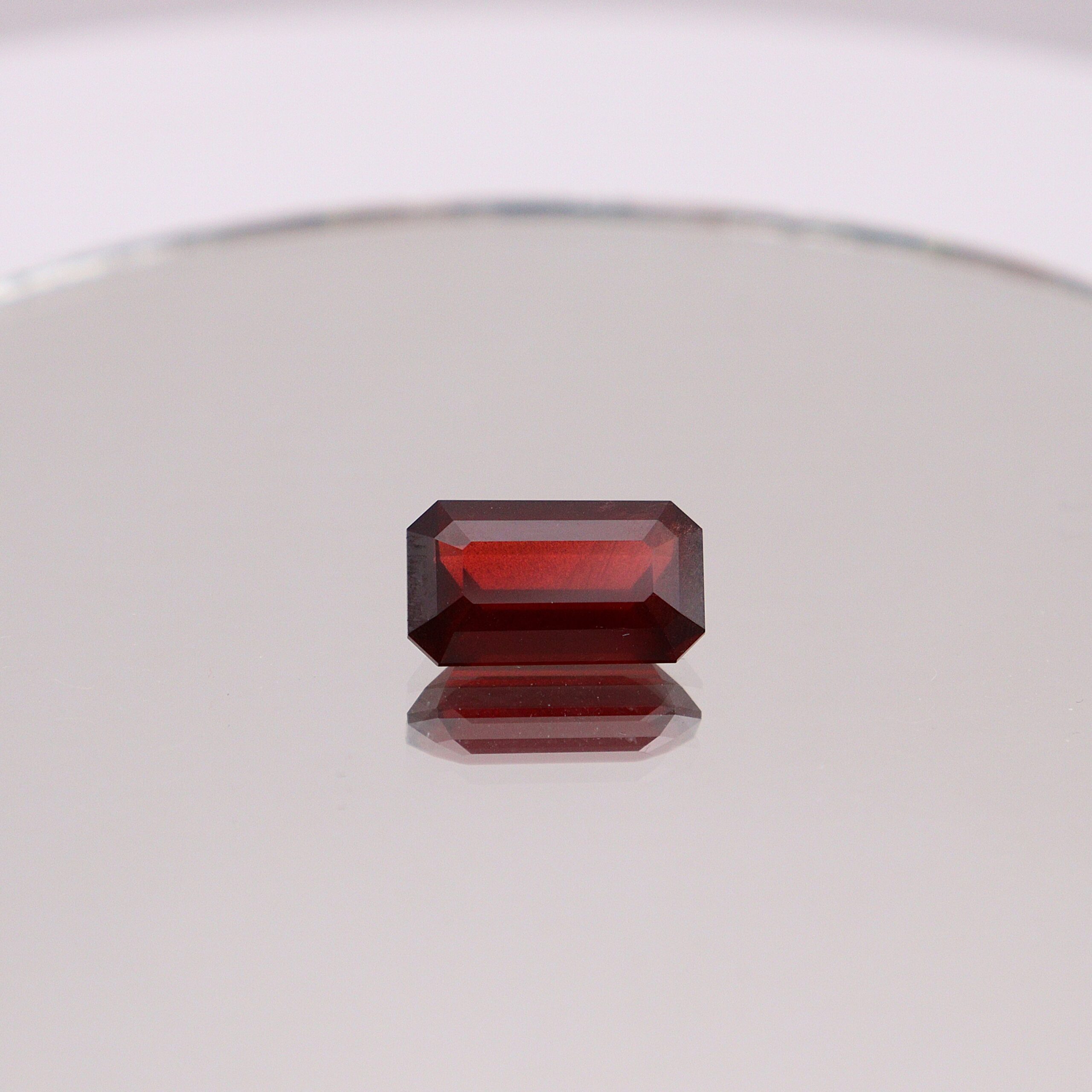 Natural Garnet – 4.95ct Emerald Cut