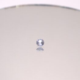 Unheated Natural Sri Lankan White Sapphire – 0.30 ct Round