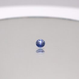Unheated Natural Sri Lankan Blue Sapphire – 0.35 ct Round