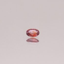 Natural Pink-Orange Sapphire – 0.60 ct Oval