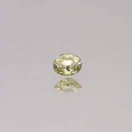 Natural Sri Lankan Yellow Sapphire – 0.35 ct Oval