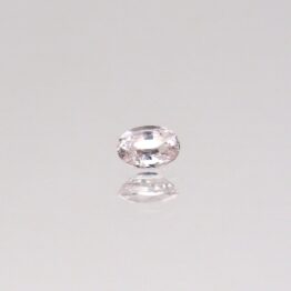Natural Sri Lankan Peach Pink Sapphire – 0.40 ct Oval