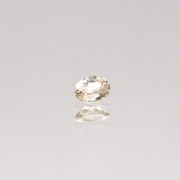 Natural Sri Lankan Peach Yellow Sapphire – 0.35 ct Oval