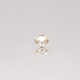 Natural Sri Lankan Peach Yellow Sapphire – 0.30 ct Oval