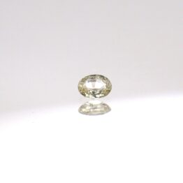 Natural Sri Lankan Peach Yellow Sapphire – 0.30 ct Oval