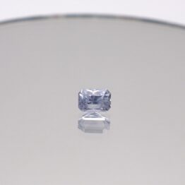 Unheated Natural Sri Lankan Sapphire – White (Light Blue Tint) – 1.13ct Octagon