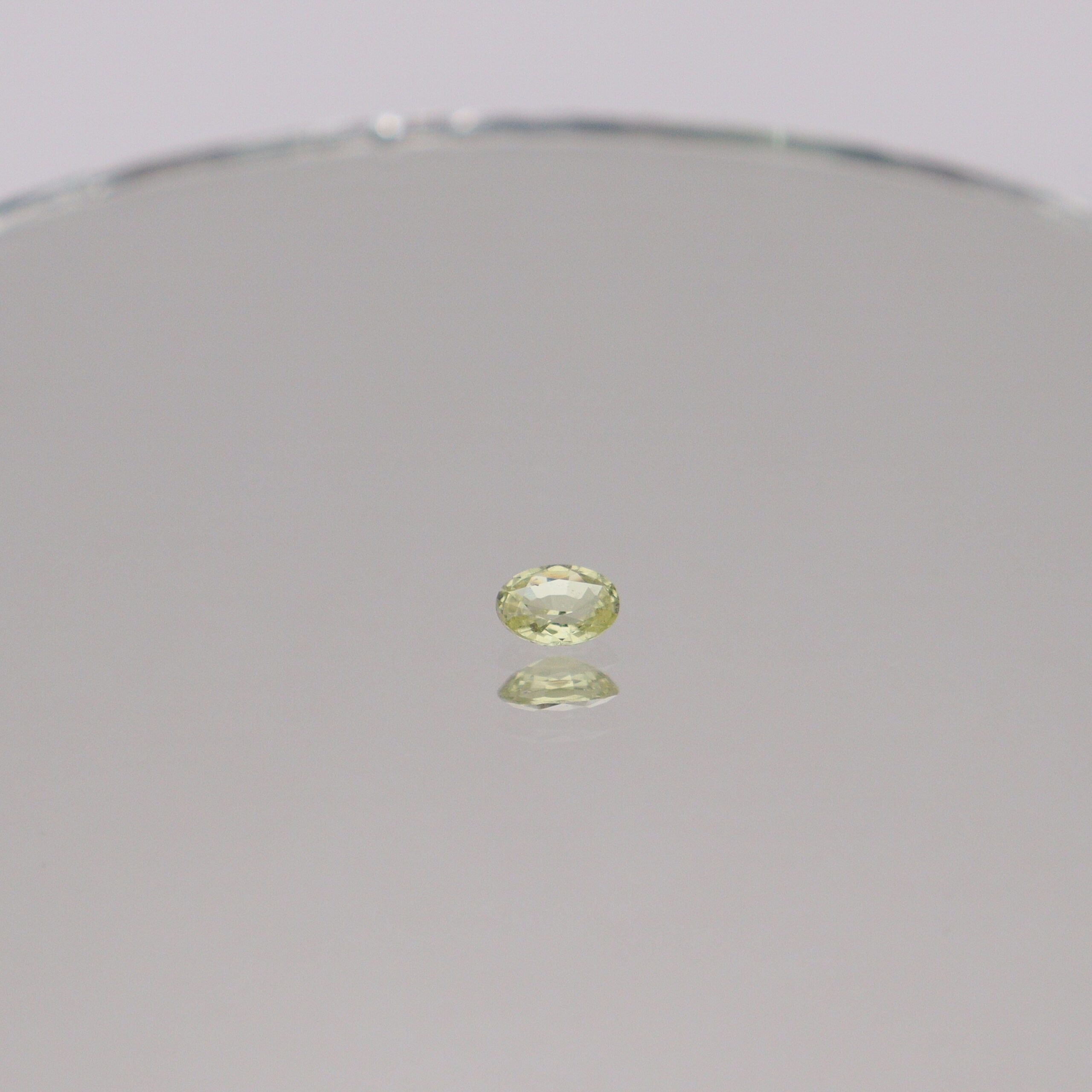 Natural Sri Lankan Yellow Sapphire – 0.30 ct Oval - Image 2