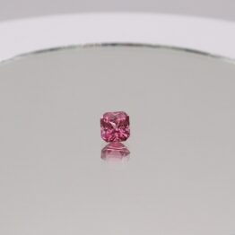 Natural Rhodolite Garnet – 1.55 ct Modified Emerald