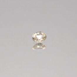 Natural Sri Lankan Peach Yellow Sapphire – 0.30 ct Oval