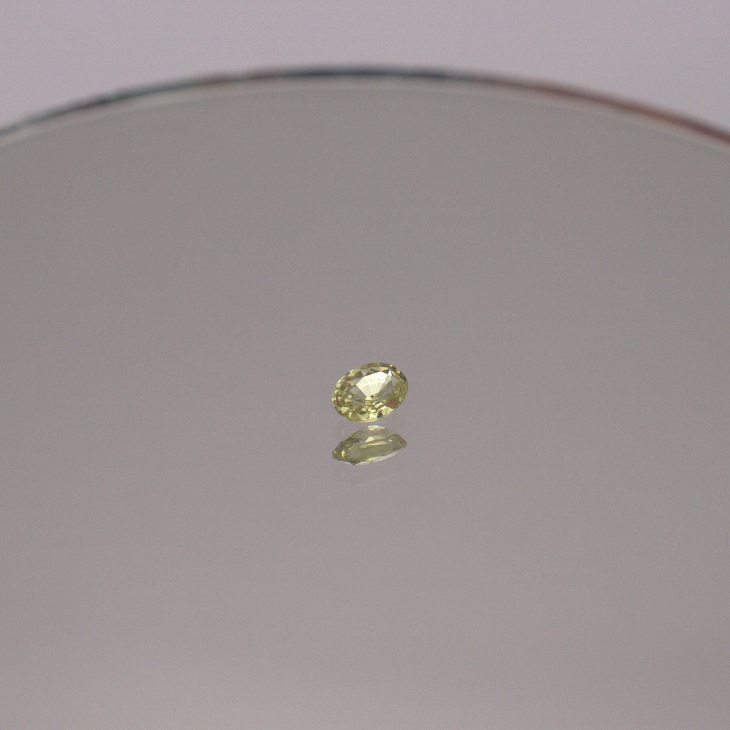 Natural Sri Lankan Yellow Sapphire – 0.30 ct Oval - Image 3