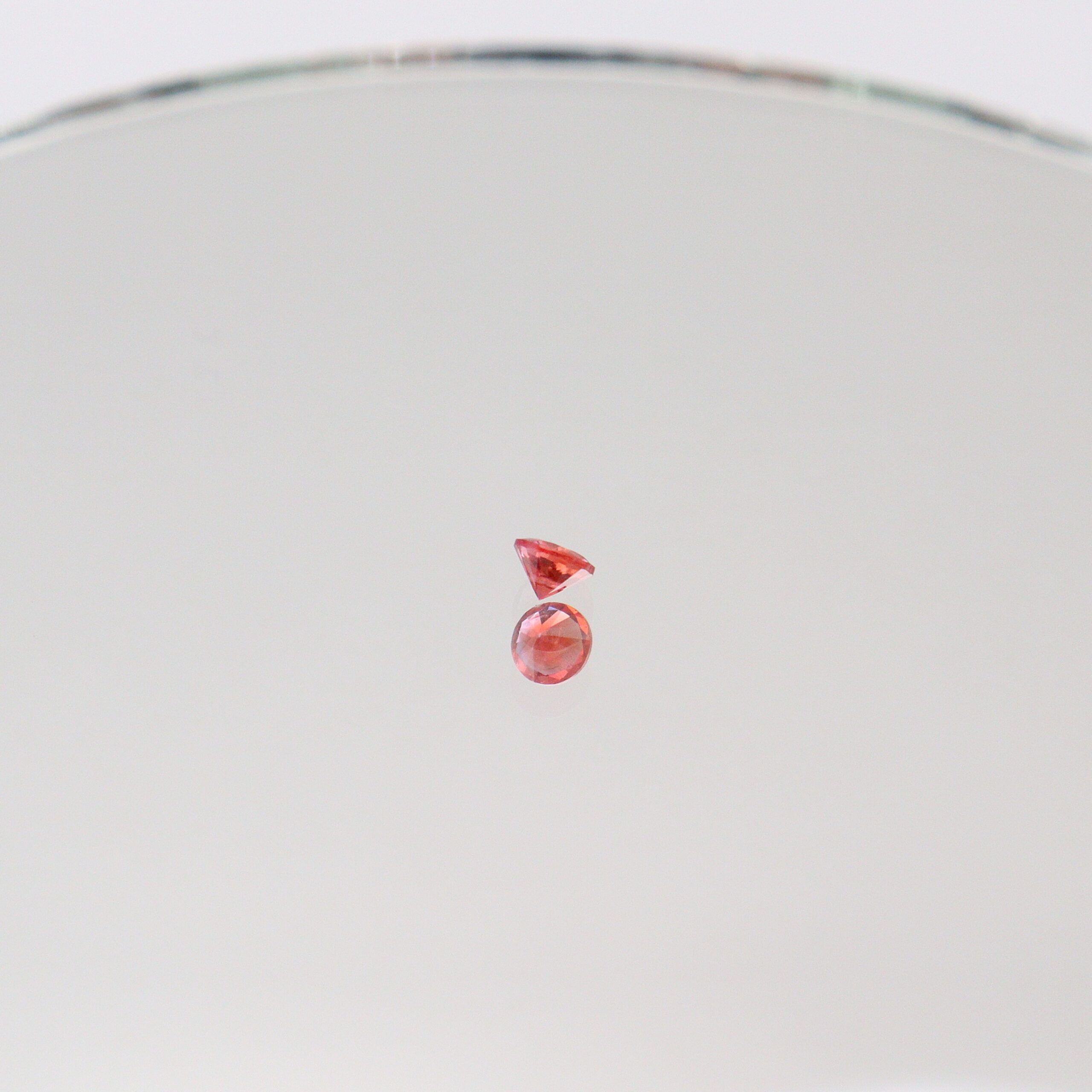 Natural Sri Lankan Padparadscha Sapphire – 0.20 ct Round - Image 4