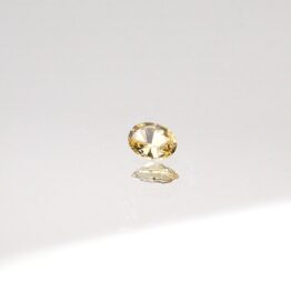 Natural Sri Lankan Warm Yellow Sapphire – 0.15 ct Oval