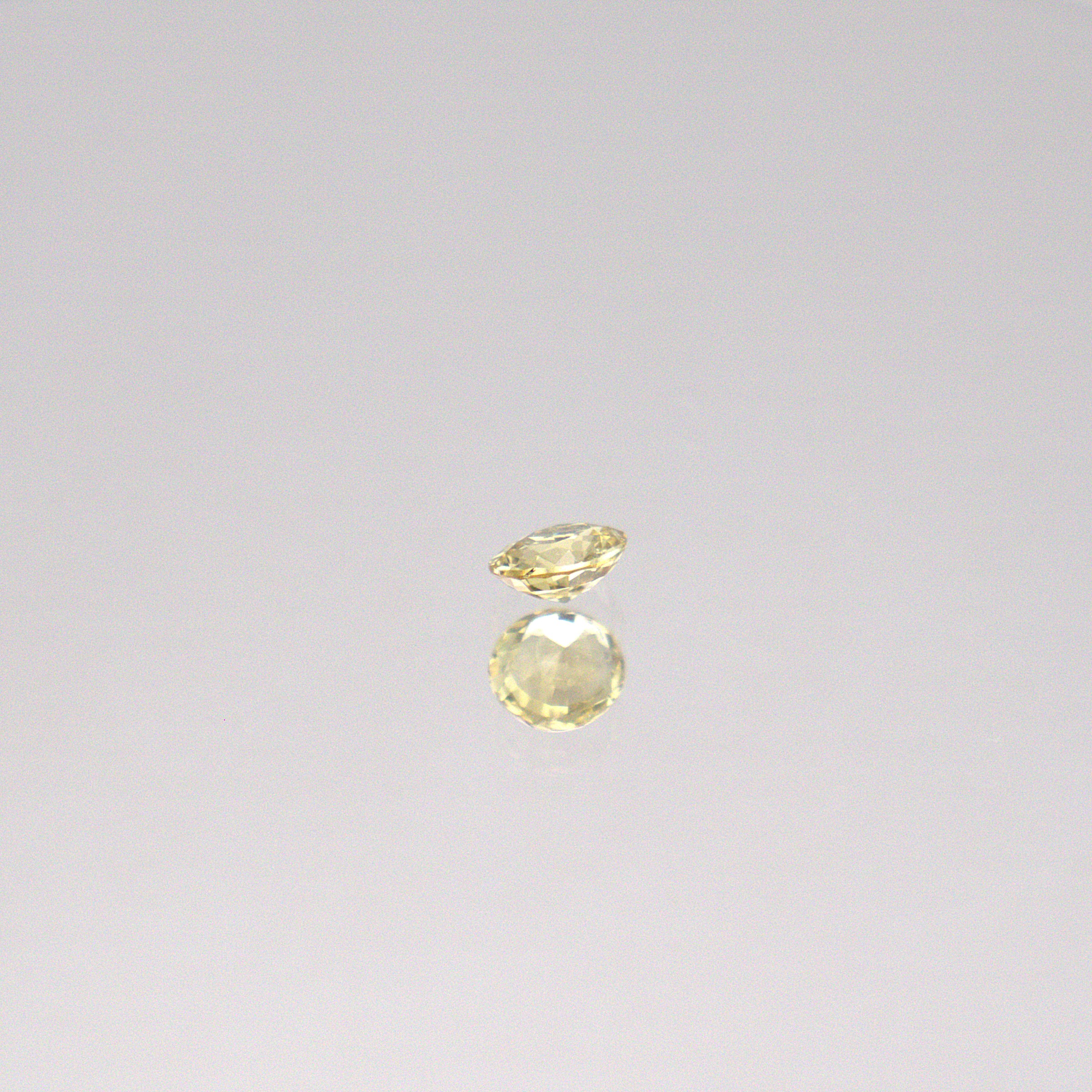 Natural Sri Lankan Yellow Sapphire – 0.45 ct Round - Image 5